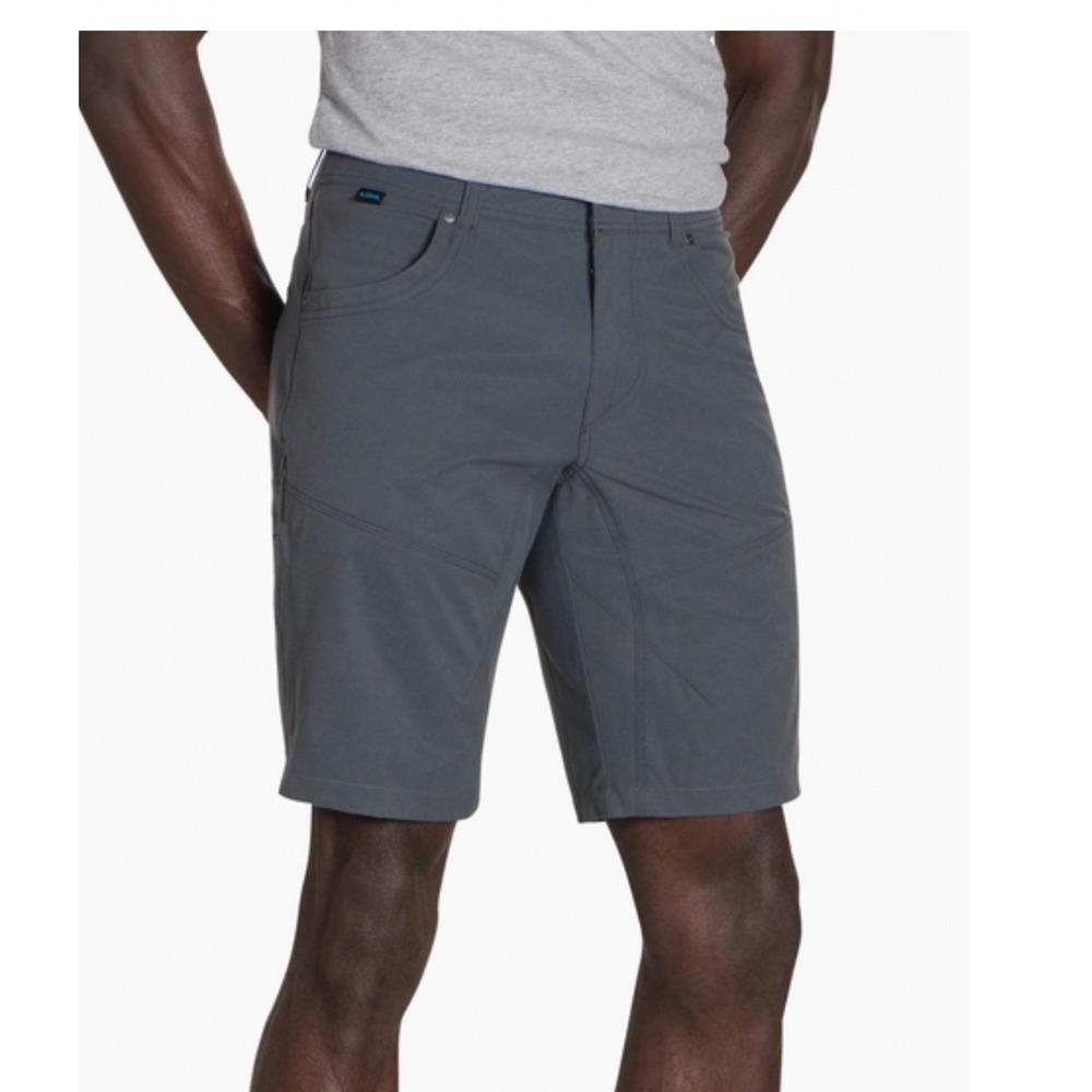Kuhl Silencr Short  42 Black Hiking Cargo Technical Stretch UPF 50+ Water Res